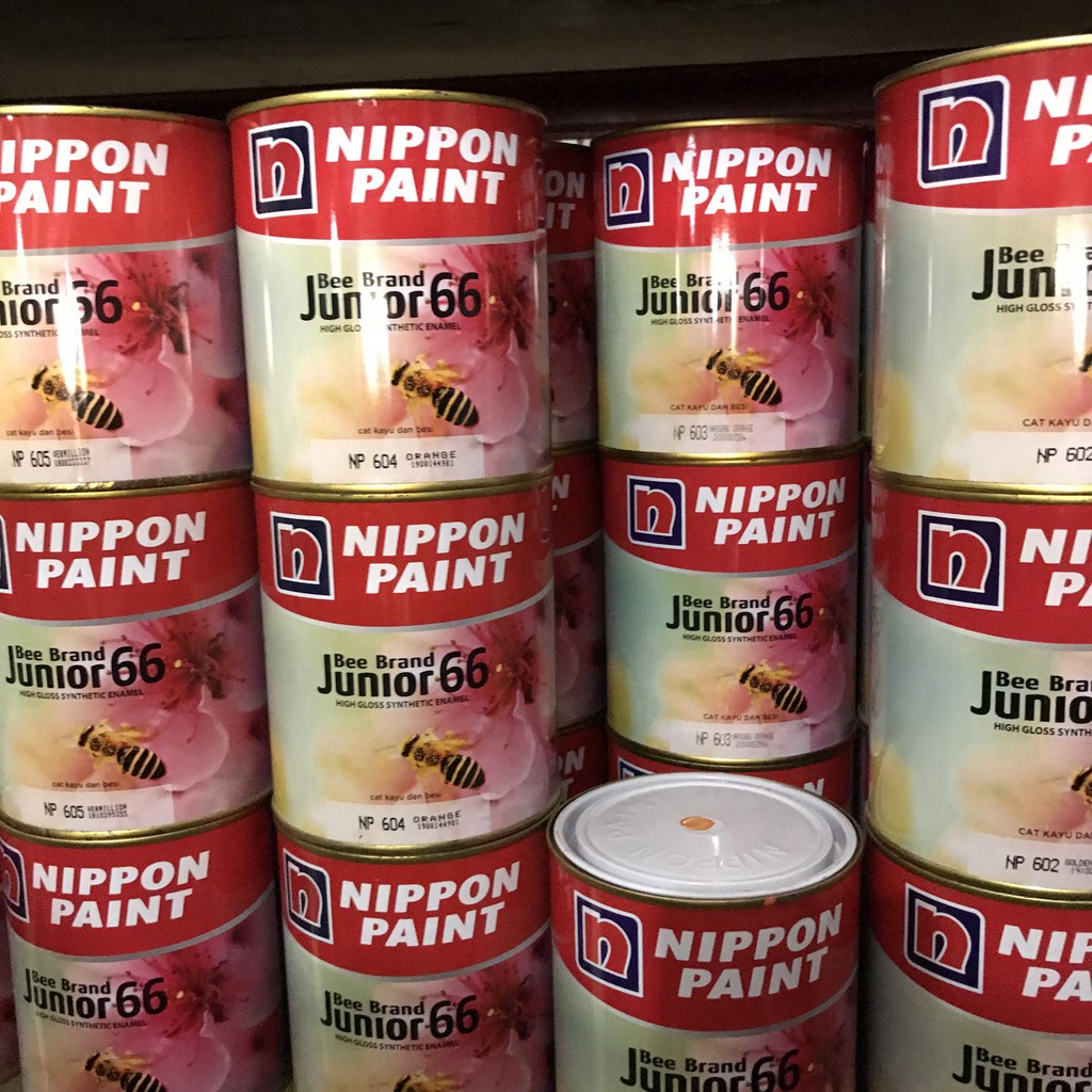 Cat Nyak Untuk Kayu Dan Besi Junior Nippon Paint 1 Liter