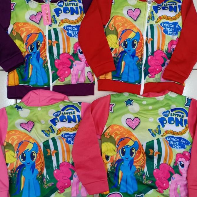 jaket anak little pony