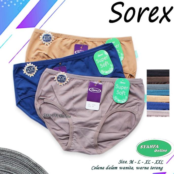 GROSIR 6 PCS 1239 | CD SOREX WANITA | SOREX