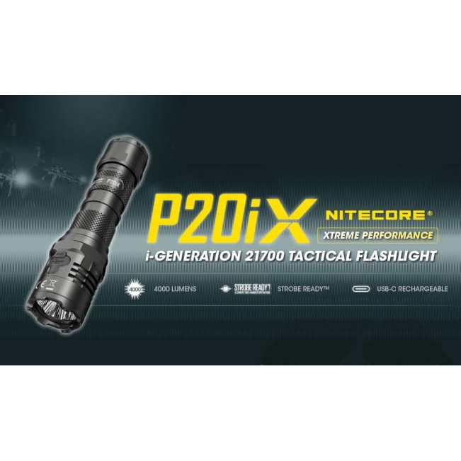 ✨Original Senter Nitecore P20Ix 4000 Lumens Terbatas