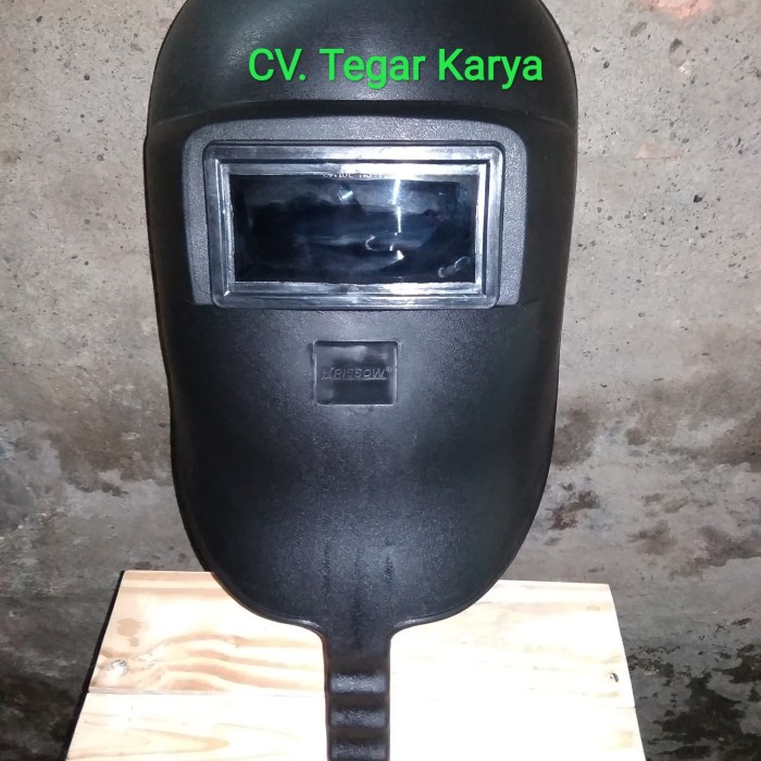 Promo Krisbow Topeng Las / Kedok Las / Welding Handshield Black
