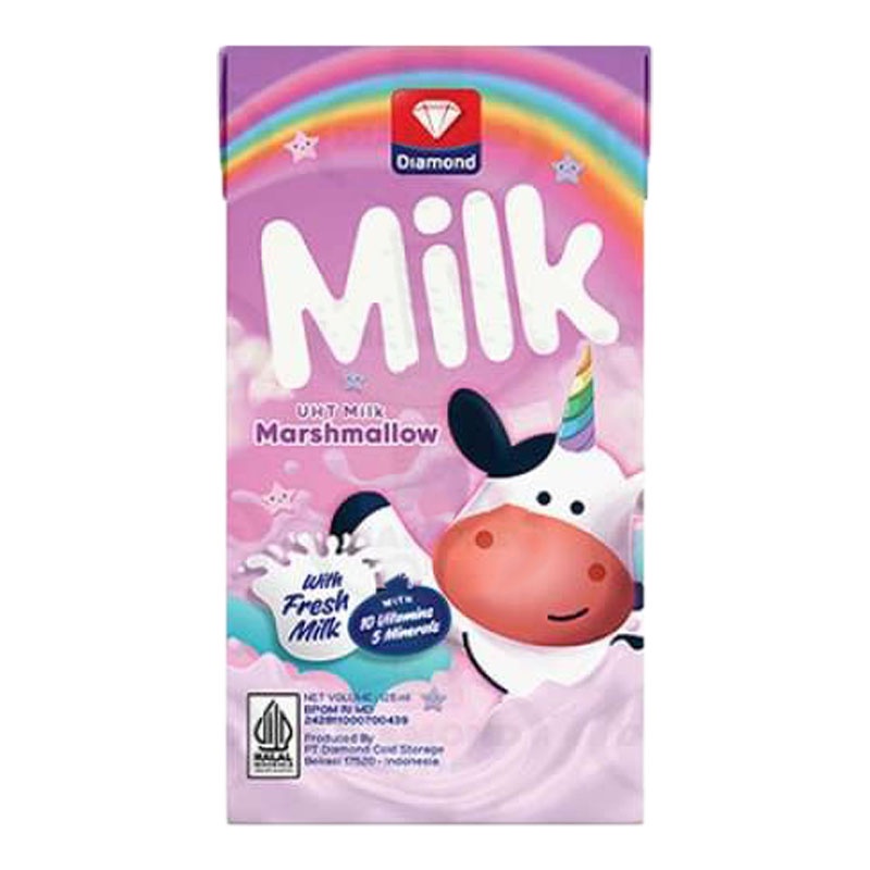 

Diamond Susu UHT Marshmallow 125 ml
