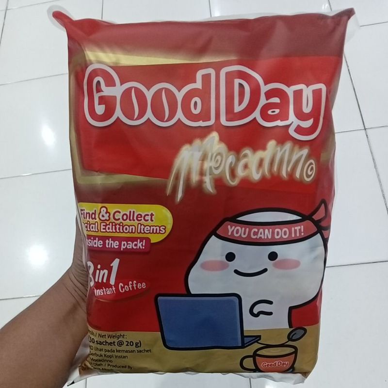 

Mahbubah - Good Day 20 g @30 Sachet Mocacinno Bag