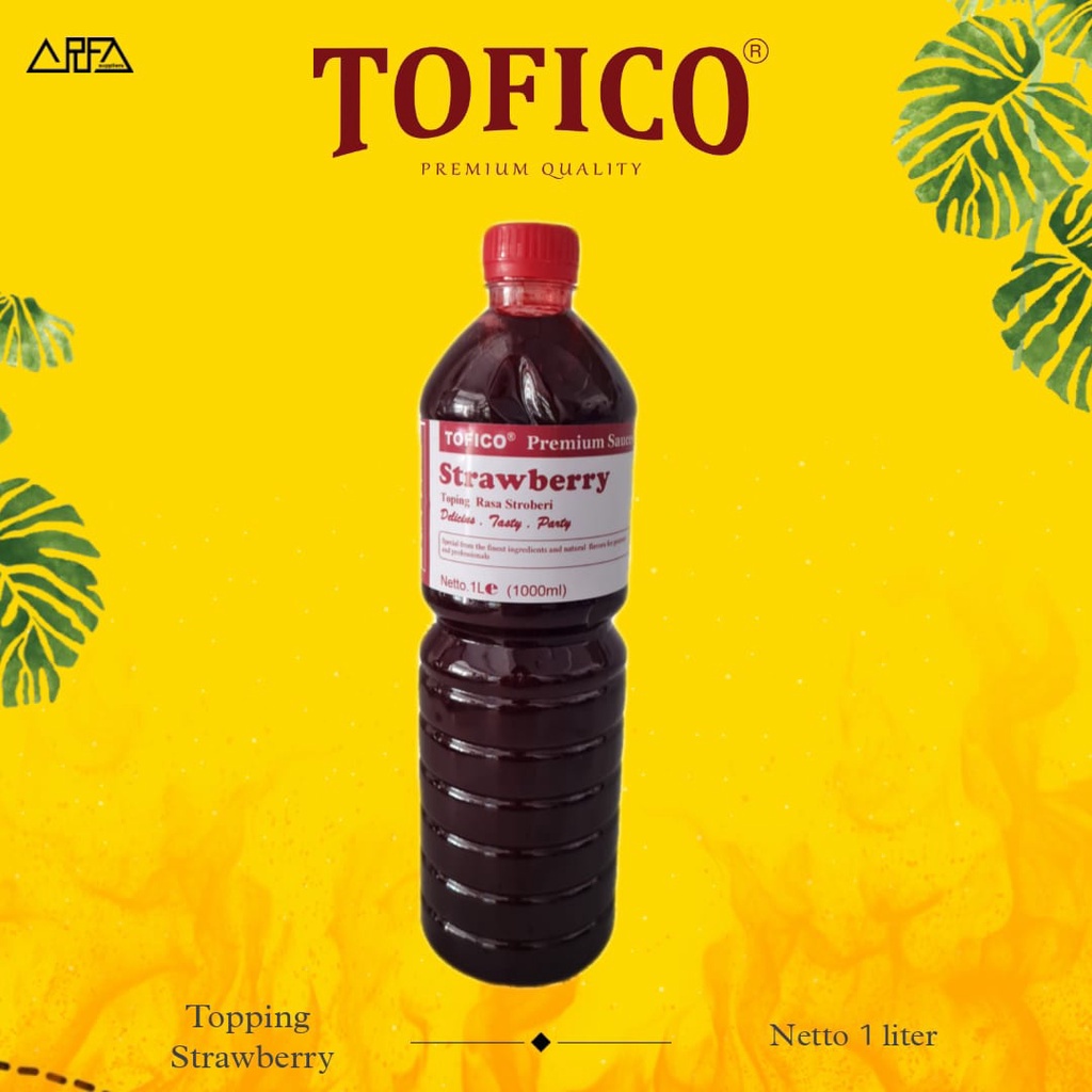 

Topping Sauce Tofico All Variant 1Liter