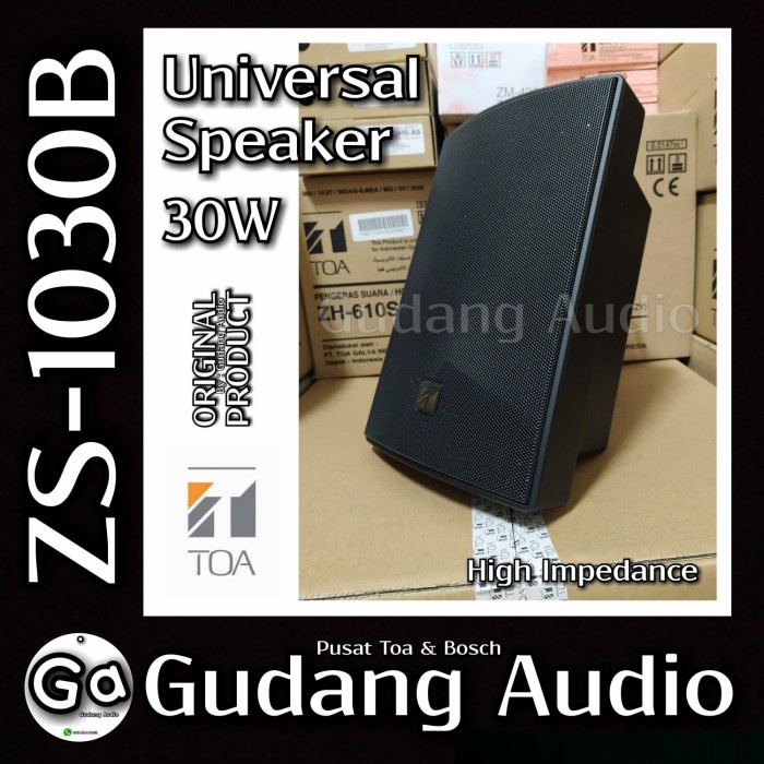 Universal Speaker / Wall Speaker Toa Zs 1030