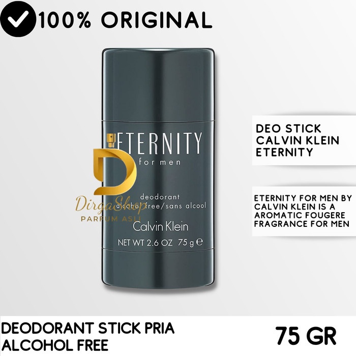 Deodorant Stick Calvin Klein CK Eternity Original