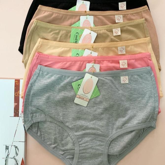 Celana dalam wanita/ cd Yadaili 618/ XXL cd katun/ 6pc