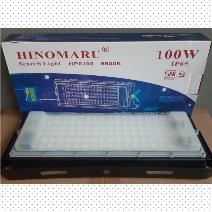 Promo Lampu Sorot Led -Flood Light Hinomaru 100 Watt Putih Dan Kuning