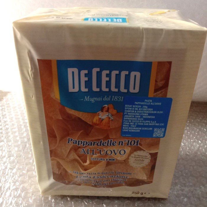 

Promo De Cecco Pappardelle N101/Pasta Pappardelle