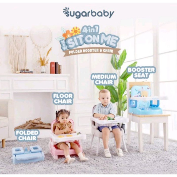Promo Sugar Baby Booster Seat Kursi Makan Tempat Duduk Bayi