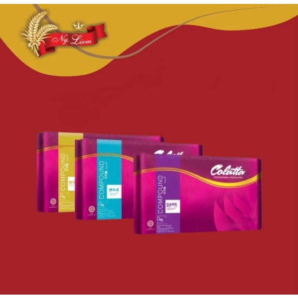 

Colatta Chocolate Compound / Dark : Lk : White 1 Kg