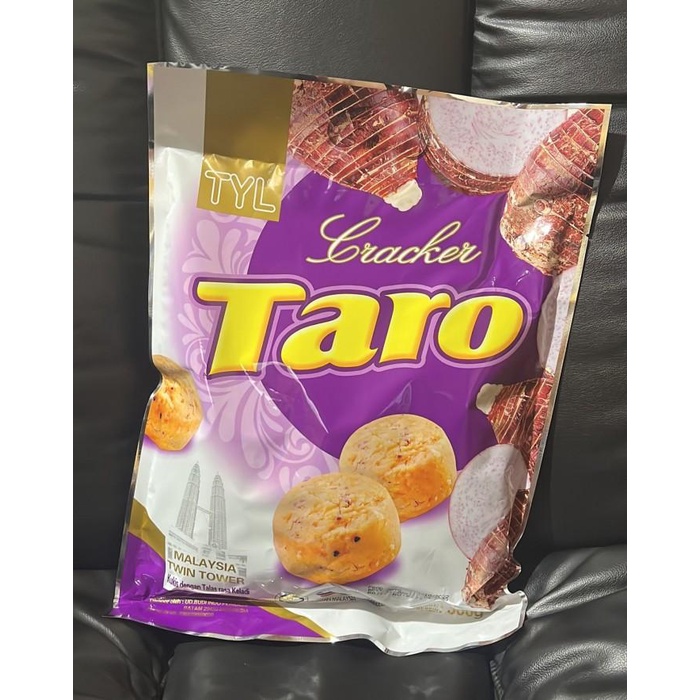 

TYL Cracker Taro / Kukis Talas Rasa Keladi / Cookies Taro TYL 360grm Best Seller