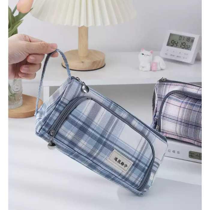 

EGROW Toddi Tempat Pensil Pencil Case Pouch Stationery - KV20