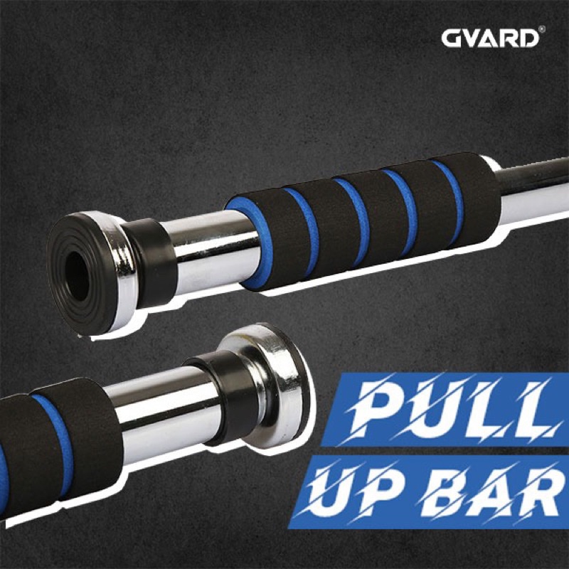 Gvard Pull Up Bar Dek 62-100Cm / Door Chinning Bar/Chin Up/Iron Gym/Alat Fitness Gym / Tiang Pull Up
