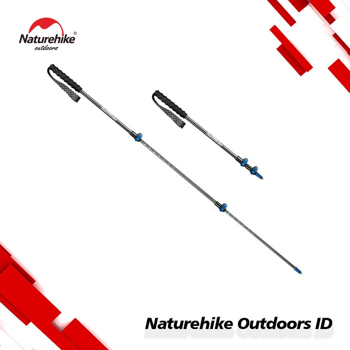 Promo Trekking Pole Carbon Naturehike St10 Nh19S010-T