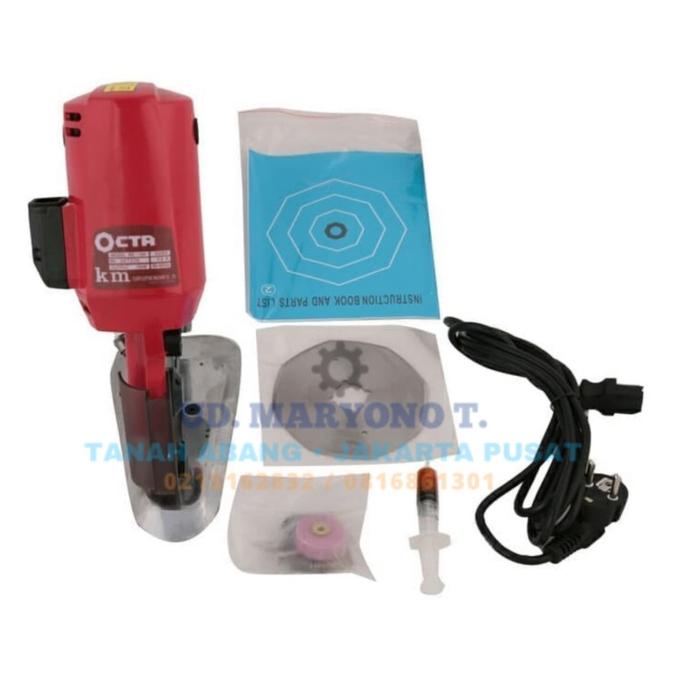 Mesin Potong Bahan Kain Octa Rs-100 Merah