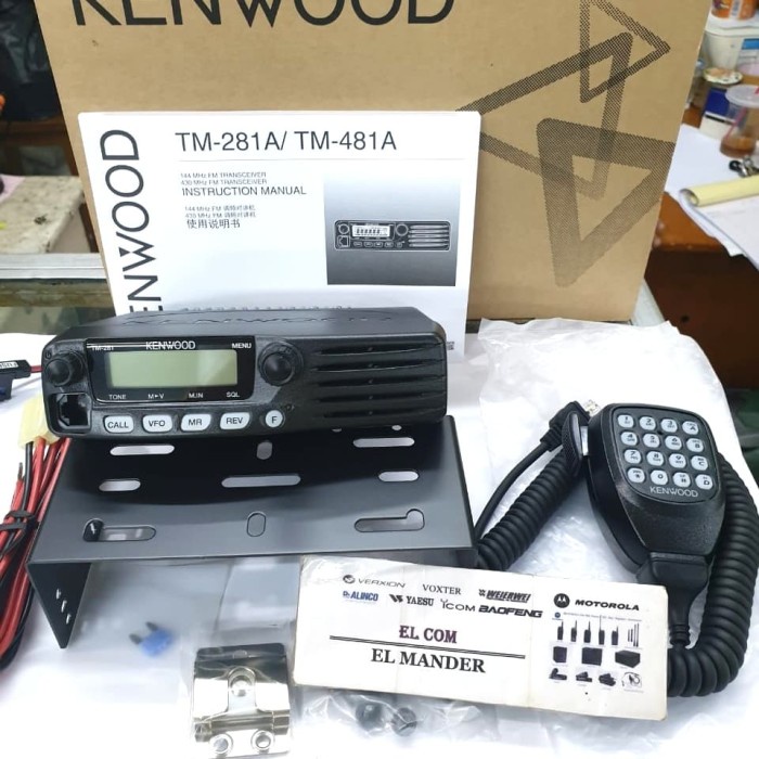 {AdeShop} RADIO RIG KENWOOD TM-281A VHF - RIG KENWOOD TM 281 ORIGINAL Berkualitas