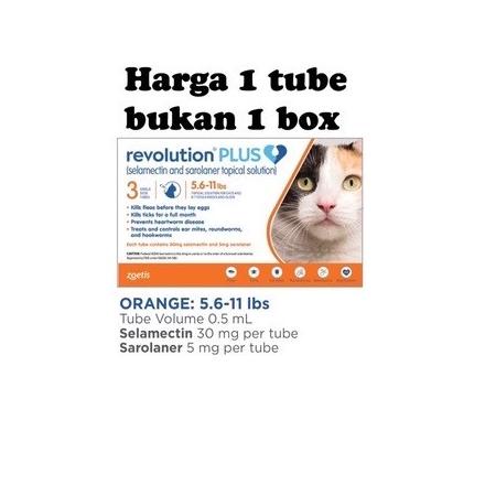 Revolution Plus Orange For Cat 2.6-5kg