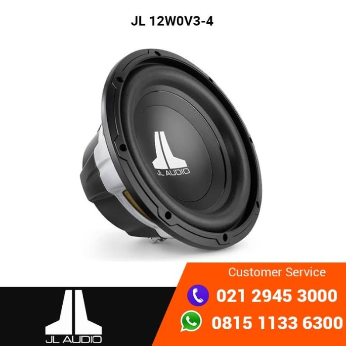 ✅New Ori Jl Audio 12W0V3-4 - Subwoofer Pasif 12 Inch Terbaru