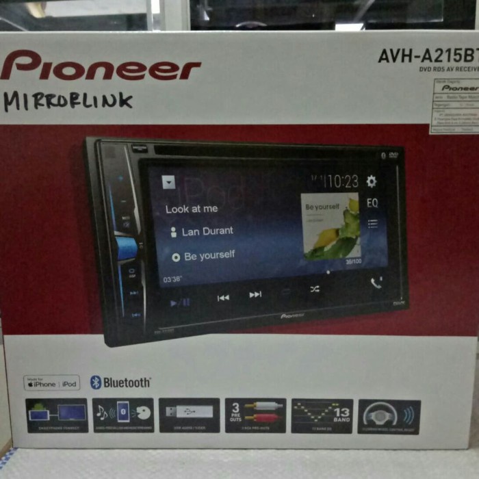 ✅New Ori Pioneer Avha215Bt - Pioneer Avh A215Bt - Pioneer Avh 215 Bt - Avh215Bt Terbaru