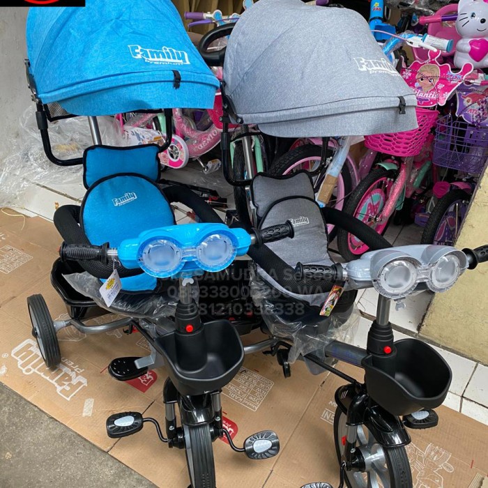 Promo Sepeda Stroller Anak Bayi Roda 3 Premium Family F 329Ht Karl Murah Bdg