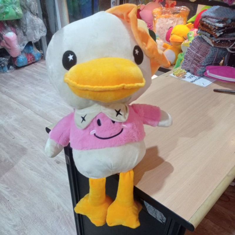 bebek L/boneka duck L/boneka bebek/boneka Smilling duck L
