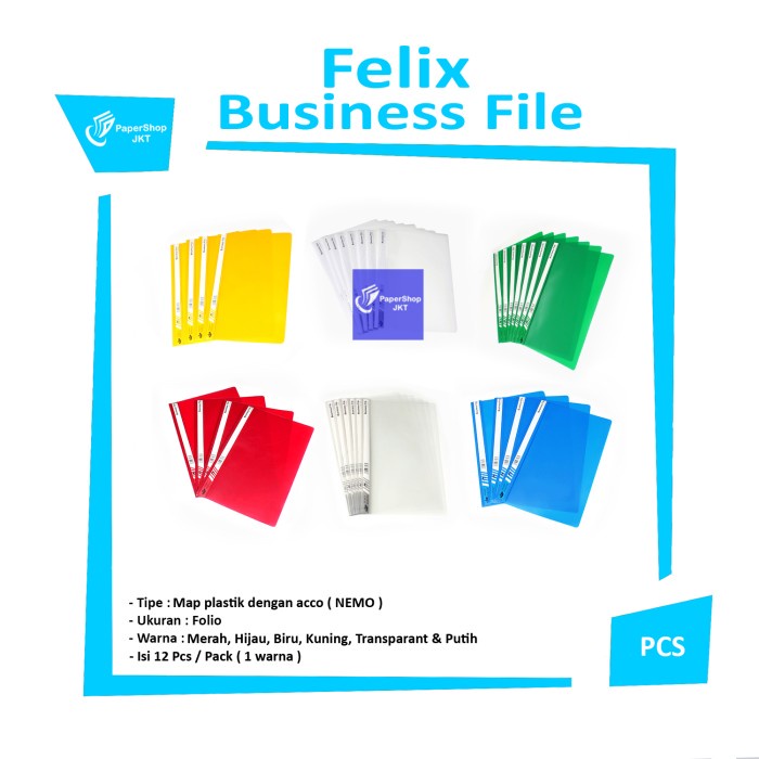 

New Business File Nemo / Felix Folio / F4 Ecer!! High Quality