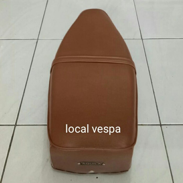 ✅Sale Jok Vespa Aquila Super Warna Coklat Limited