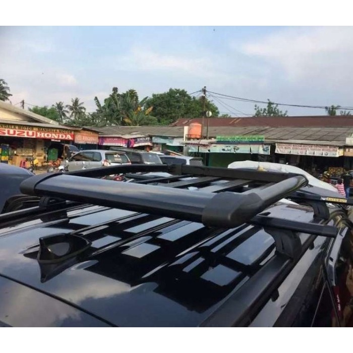 Paket Roof Rack All New Rush Terios Pajero Fortuner PREMIUM SPORTY star