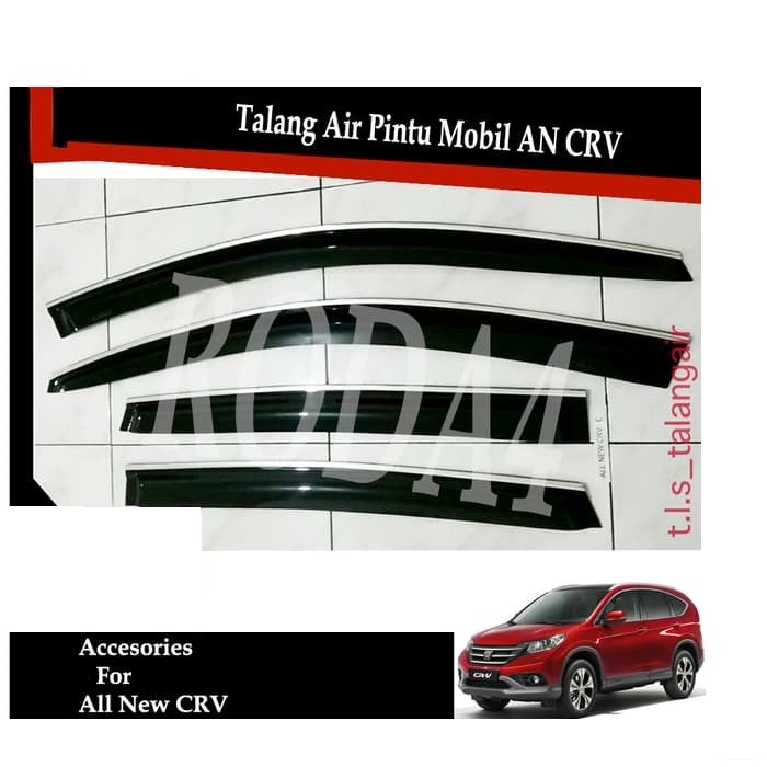Talang Air Model Slim Mobil All New CRV star