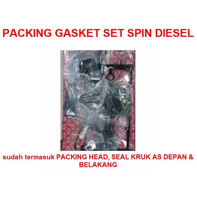 PAKING PACKING GASKET Set CHEVROLET SPIN DIESEL DISEL ERLING GERMAN star