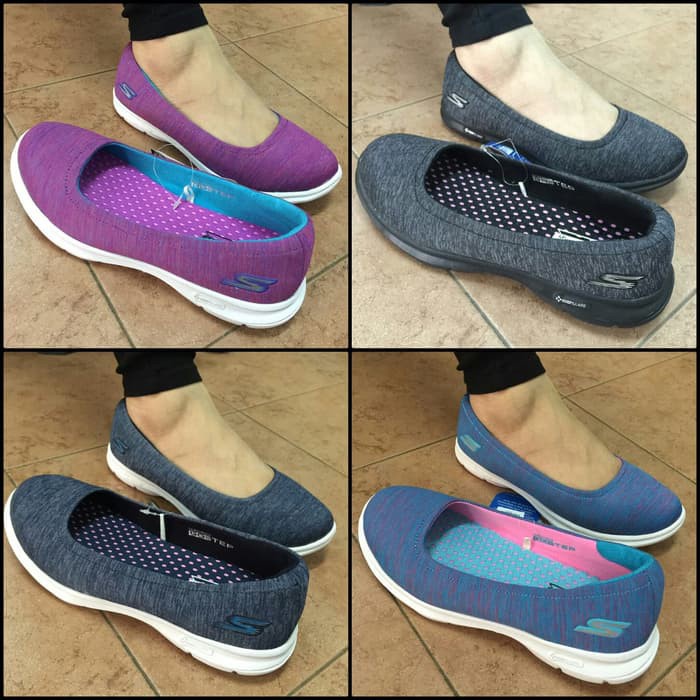 Skechers / Skechers Woman / Skechers Balet / Sepatu Wanita / Sepatu Slip On Wanita / Skechers Gostep