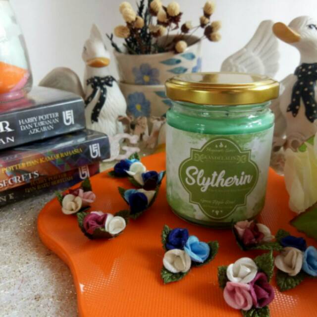 Slytherin 4Oz Soy Lilin Aromaterapi / Soy Wax
