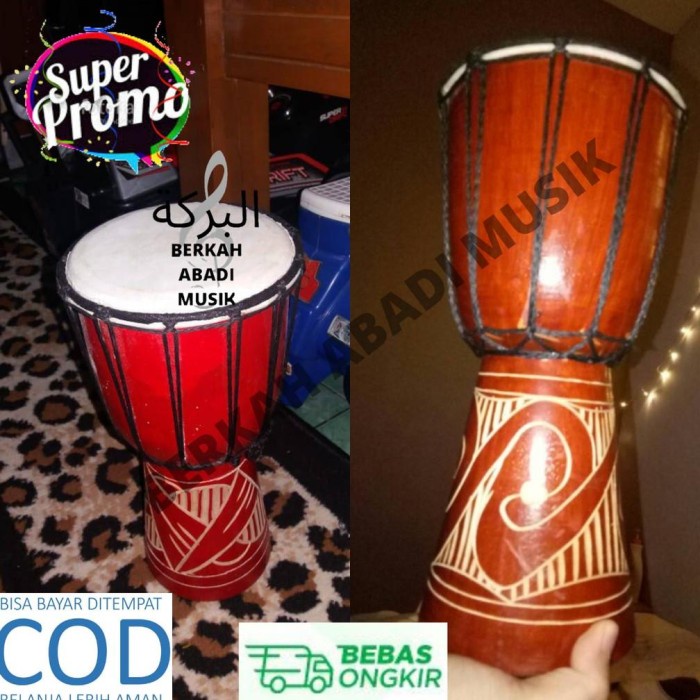 Jimbe - Jimbe 30Cm Jimbe Sedang Jimbe Alat Musik 30 Cm Jimbe 30 Cm Jimbe