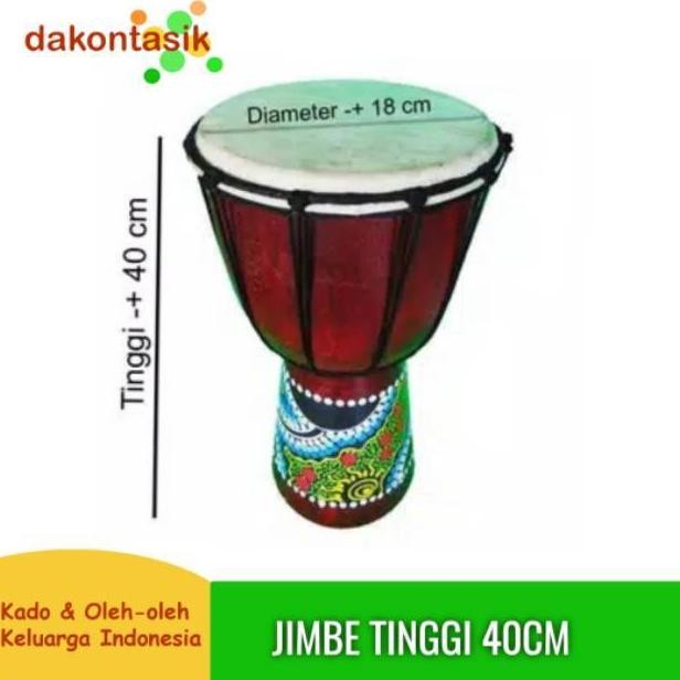 Jimbe - Dt-16063 Jimbe Ukuran Sedang / Tam Tam / Gendang - Alamat Musik