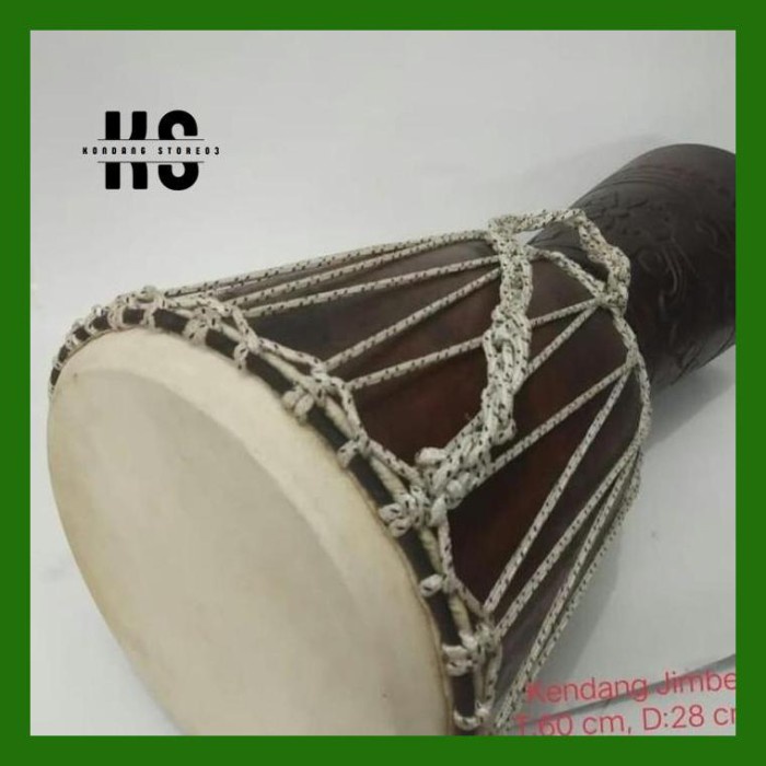 Jimbe - Kendang Gendang Jimbe 60Cm Alat Musik Perkusi Ready Kak