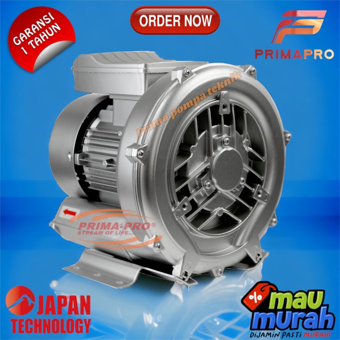 ✨Termurah Ring Blower Tambak 05Hp Blower Primapro Hb-370 Centrifugal Blower 1/2 Diskon