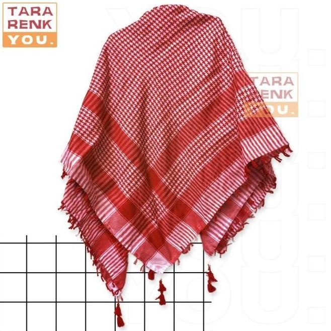 Ready Sorban Hitam Tactical - Sorban Arab - Sorban Palestina Segi