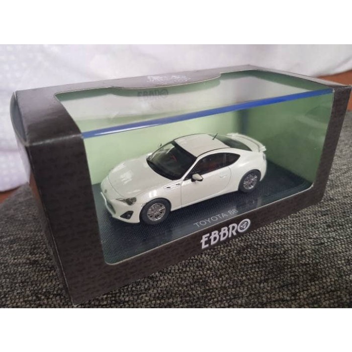 ✅COD Ebbro Diecast Toyota 86 White Berkualitas