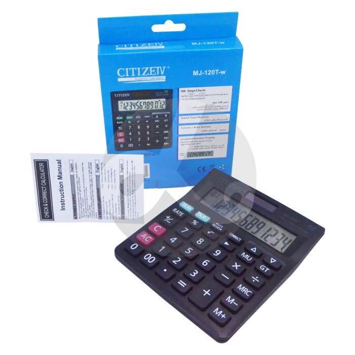 

Kalkulator Citizeiv MJ-120T Superior calculator citizeiv MJ 120 T