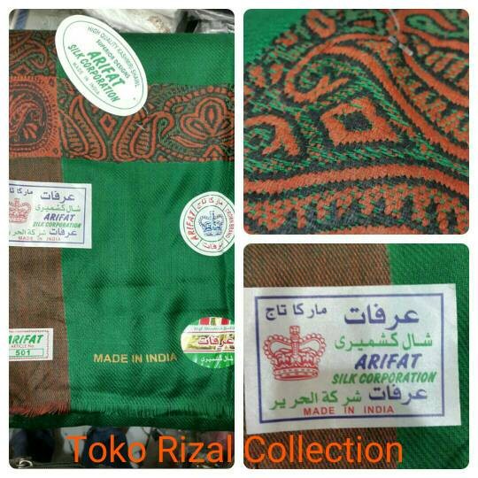 sorban sorban hijau panjang kashmir | shawl | arifat |(B9Q3) sorban surban yaman sorban pria terbaru