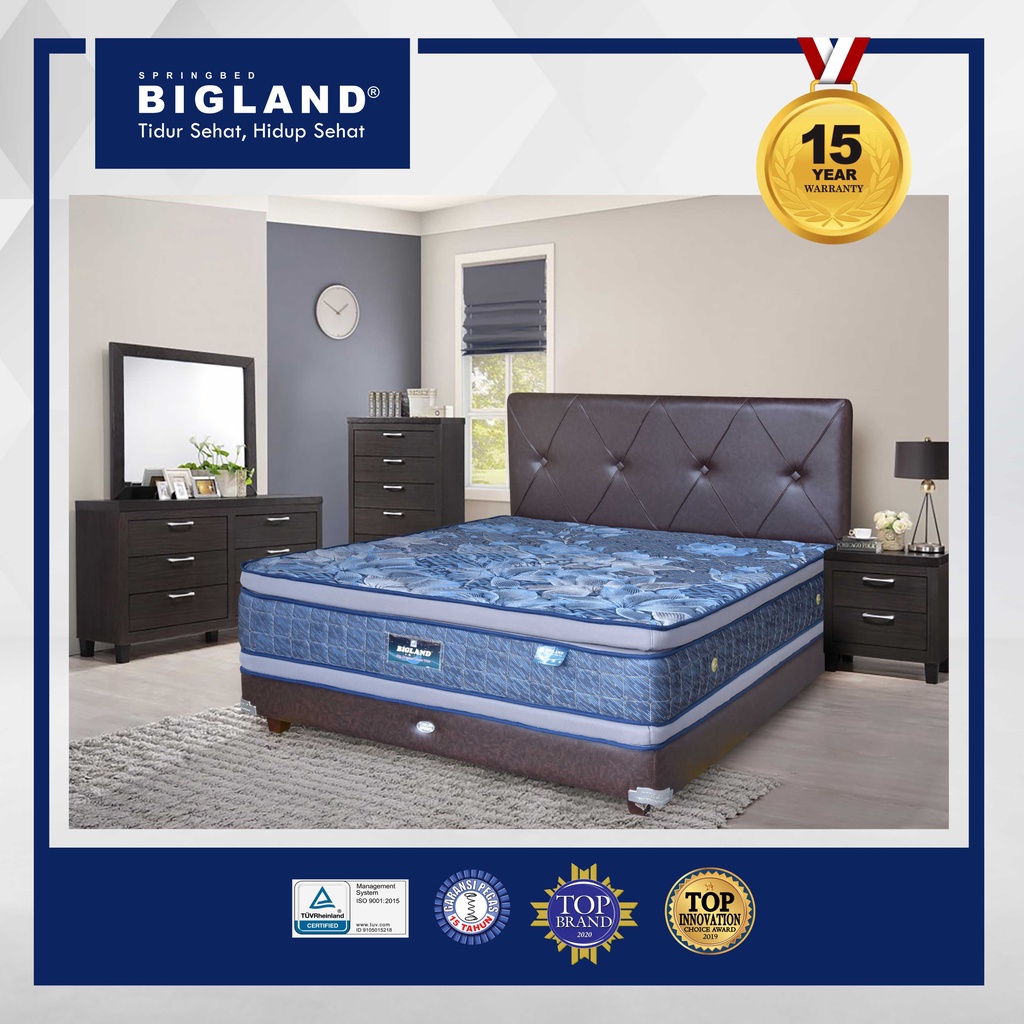 Bigland Springbed Virgin Double Pillowtop