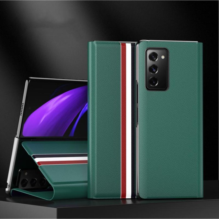 Promo Gz068 Z Fold 3 Casing Flip Case For Samsung Galaxy Z Fold 3 Z Fold 2 M Terbaru