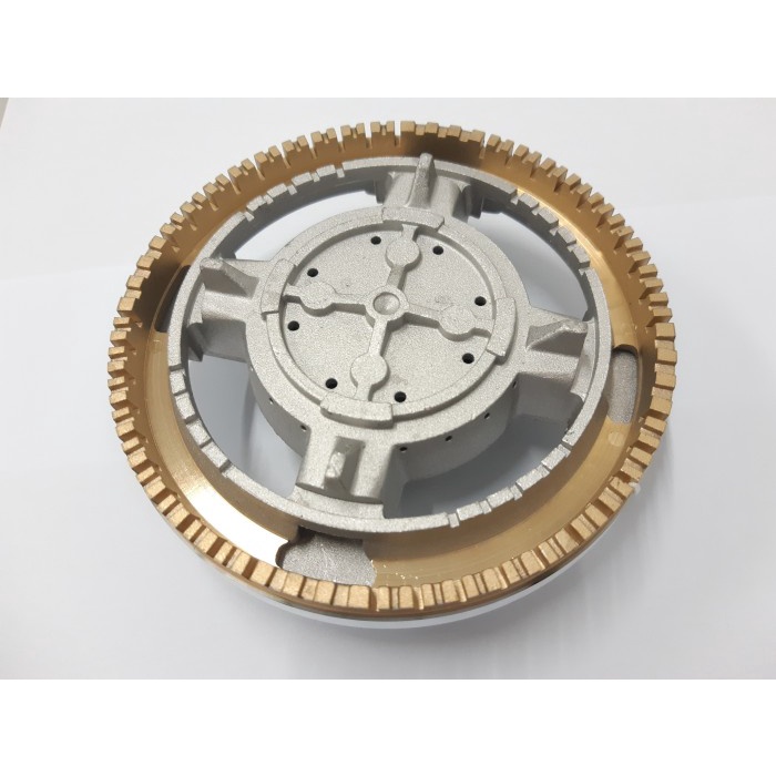 MODENA GENUINE PARTS  Burner #120 Aluminum Brass  / Tungku Aluminm Kuningan 120 Kompor Tanam