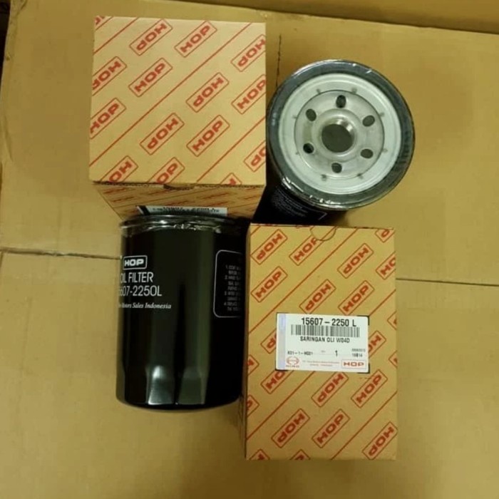 filter oli hino dutro - filter oli dutro lama 15607-2250l hop tokolarisjaya