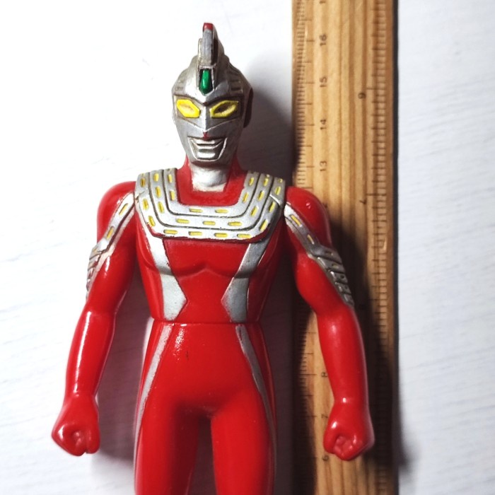 rhs ultraman ultraseven x action figure vinyl 17 cm bandai original telorayampuyuh
