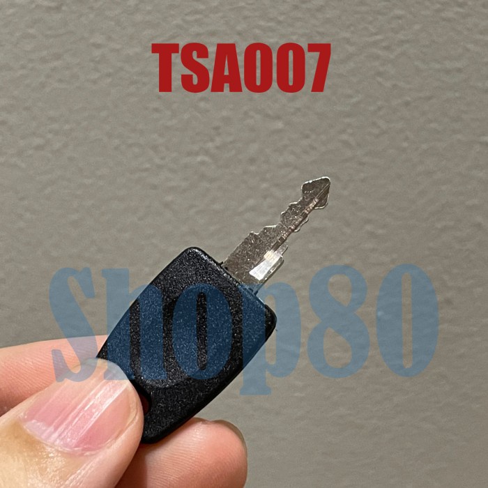 Anak Kunci Tsa002 Tsa007 Key Gembok Kode Kombinasi Koper Tsa 002 007