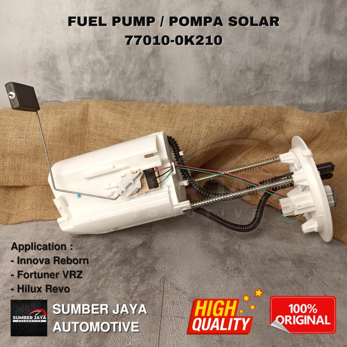 Fuel Pump Pompa Solar Innova Reborn Fortuner VRZ Hilux Diesel 2016 up star