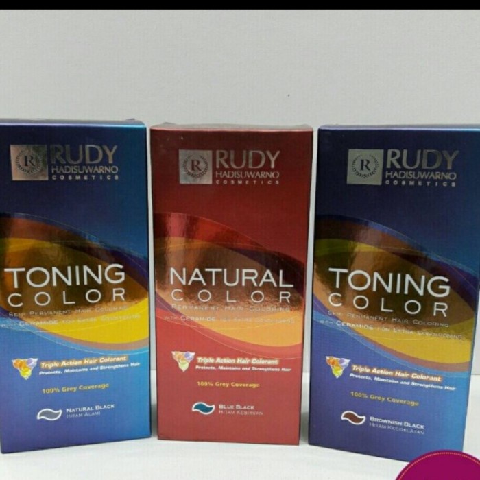 Promo Pewarna Rambut Toning Color Rudy Hadisuwarno Series