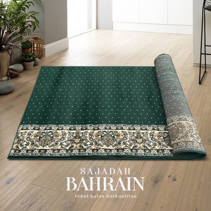 ✨New [Carpet Shop Id] Sajadah Bahrain Grenn 120X600 / 1 Roll Terbatas